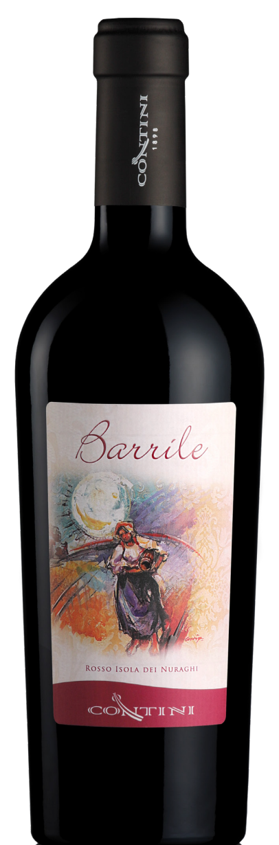 Confezione regalo Barrile Cantina Contini Isola dei Nuraghi IGT- 6 bottiglie da 0,75l